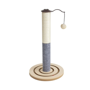 Super grand arbre à chat et griffoir intégré planche à gratter en chanvre plate-forme de saut griffe colonne de meulage pas d'<span class=keywords><strong>occupation</strong></span> d'espace pour les chats - Product Image 4