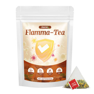 Tè alla Curcuma, Zenzero e <span class=keywords><strong>Erbe</strong></span> Fresche Flamma-Tea, Confezione da <span class=keywords><strong>10</strong></span> Bustine per la Salute - Product Image 6