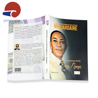 Personnalisation en usine de livres brochés en papier, impression de manuels éducatifs avec prise en charge de plusieurs langues