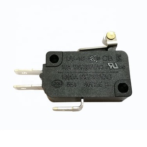 3 pin loại micro chuyển đổi Nhà cung cấp bản lề kim loại spdt dài con lăn LEVER 16A Microswitch - Product Image 4