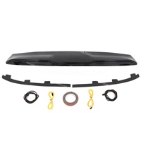 Pièces automobiles tout-terrain 4x4, autres accessoires extérieurs, kits de carrosserie LED, aileron de toit arrière ABS pour Highlander 2009-2014