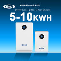 Residential Low Voltage Wall Mounted Lifepo4 51.2V Lithium Battery 100Ah 200Ah 5kwh 10kWh 20kWh 30kWh Home Solar Storage System