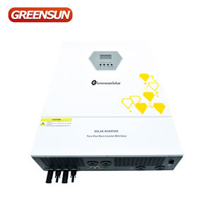 Monophasé mural 220V 60HZ 48V 11KW onduleur <span class=keywords><strong>solaire</strong></span> hybride hors réseau avec 2 ans de garantie - Product Image 2