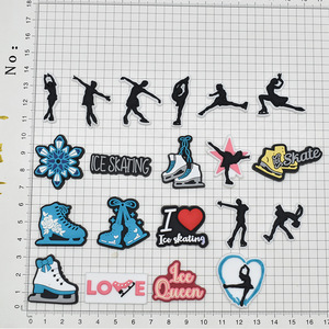 Decoraciones de Zapatos Desmontables de Goma Suave para Niños, Hebillas para Zapatos, Adornos para Zapatillas, Dijes para Zapatos de Patinaje Artístico - Product Image 2