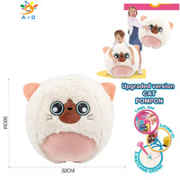 AJB Tendance Dessins Animés et Animation - Jouets en Peluche Doux et Élastiques en Forme de Boule Sphérique Gonflée pour Enfants
