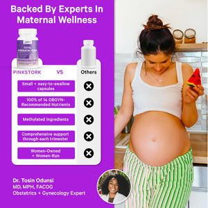Complément de DHA prénatal, folate méthylé, vitamines prénatales, soutient la santé du sang avec du fer ajouté, soutien du tube neural prénatal - Product Image 4