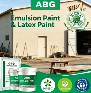 Pintura Acrílica de Aplicación Directa con Fuerte Afinitad al Sustrato, Pintura de Látex para Paredes para Superficies Interiores de Cemento Desnudo - Product Image 1