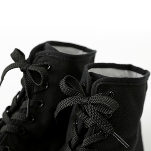 <span class=keywords><strong>Botas</strong></span> <span class=keywords><strong>de</strong></span> <span class=keywords><strong>Baile</strong></span> Jazz <span class=keywords><strong>de</strong></span> Caña Alta para <span class=keywords><strong>Hombre</strong></span> y Mujer, Diseño <span class=keywords><strong>de</strong></span> Cordones <span class=keywords><strong>de</strong></span> Lona Negra, Forro <span class=keywords><strong>de</strong></span> Cuero Genuino con Suela Suave, Zapatos <span class=keywords><strong>de</strong></span> Práctica <span class=keywords><strong>de</strong></span> <span class=keywords><strong>Baile</strong></span> para Adultos - Product Image 3