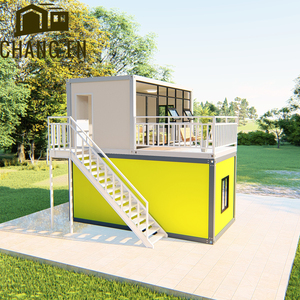 DYCE3 Personnalisable À <span class=keywords><strong>La</strong></span> Mode <span class=keywords><strong>En</strong></span> Acier Conteneur Maison Hot Style Portable Pliable Préfabriqué Villa Bureau Prix Compétitif - Product Image 1