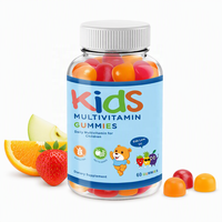 Complément Multivitaminé Quotidien pour Enfants Marque Blanche : Gommes Naturelles pour le Soutien Immunitaire, l'Énergie, les Antioxydants, la Peau, les Cheveux et les Ongles