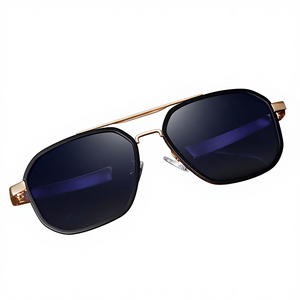 Nuevas Gafas <span class=keywords><strong>de</strong></span> Sol Polarizadas Cuadradas para Hombre S15102, Montura Completa Clásica <span class=keywords><strong>de</strong></span> Doble Puente, Protección Solar, para <span class=keywords><strong>Conducir</strong></span>, Pescar y Actividades al Aire Libre - Product Image 2