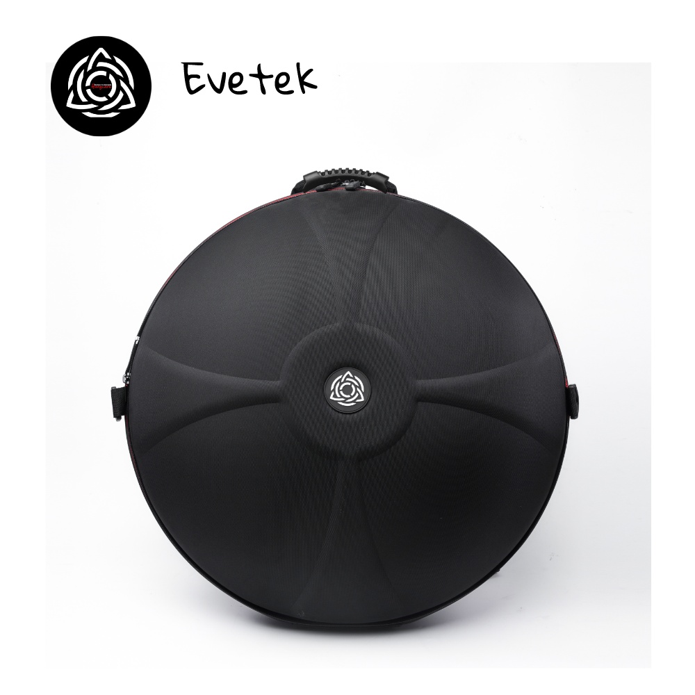 HCT Evetek Black Handpan Hard case Bag Hand Pan case Gig Bag