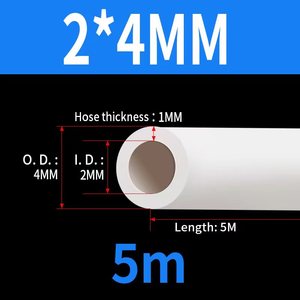 Tube en caoutchouc Tuyau <span class=keywords><strong>de</strong></span> taille différente <span class=keywords><strong>Verrerie</strong></span> Raccord <span class=keywords><strong>de</strong></span> tuyau Tube à vide Tube en caoutchouc pour vide - Product Image 2