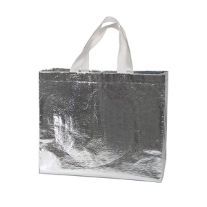 Haute qualité réutilisable grande épicerie Non-tissé Shopping sac fourre-tout coton caractéristiques - Product Image 3