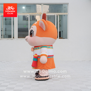 Mascotte gonflable <span class=keywords><strong>Skye</strong></span> personnalisée, costume gonflable de dessin animé, mascotte cerf gonflable, costumes gonflables de haute qualité pour hommes - Product Image 2