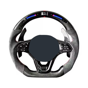 Cho Volant VW GOLF 8 golf8 MK7 MK8 <span class=keywords><strong>GTI</strong></span> 7R chỉ đạo bánh xe cho Volant với màn hình hiển thị LED sợi carbon chỉ đạo bánh xe - Product Image 3