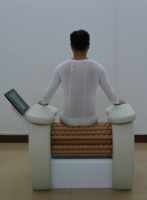 Machine de massage corporel à rouleaux 500W, 15,6 pouces, 200 tr/min, pour le remodelage automatique du corps et la relaxation musculaire