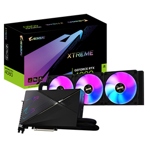 Used GeForce RTX 4080 16GB WATERFORCE <b>Graphics</b> <b>Card</b> With 16GB GDDR6X 256-bit Memory Support OverClock GIGABYTE AORUS GeForce RTX - Product Image 1