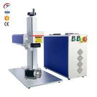 Système de marquage laser à fibre 50W avec dispositif rotatif pour objets cylindriques