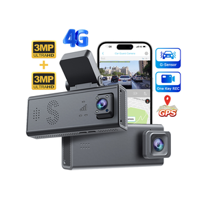 Nouvelle caméra de voiture 4G 6MP à double objectif avec GPS, enregistrement 24h/24, faible consommation, surveillance de stationnement et détection de mouvement - Product Image 4