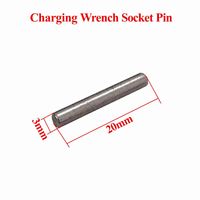 Adaptateur de mandrin de perceuse ANDUUK 1/2'' (demi-pouce) avec vis pour conversion de clé à chocs