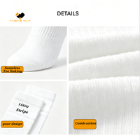 Chaussettes d'affaires à motif croisé pour hommes, taille unique, tricot 200N, pour marque en démarrage, OEM ODM
