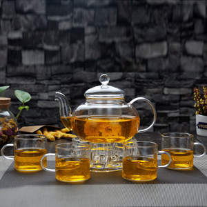 Tetera con Infusor para Estufa, Juego de Regalo, Apta para Microondas y Lavavajillas, Tetera de Vidrio con Tapa de Vidrio Extraíble y Filtro - Product Image 2