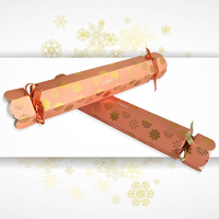 Kit de biscuits de Noël DIY éponge gaufrée sans pression boîtes de bonbons de fête de Noël pour décoration de dîner de vacances cadeau de biscuits de Noël