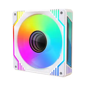 Lovingcool Nieuw Ontwerp Spiegel Ventilator Rgb 120Mm Koeling Computer Ventilator Gaming Case Fan