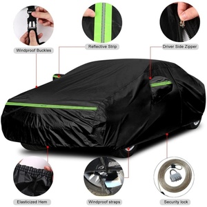 Funda <span class=keywords><strong>para</strong></span> Auto Completa Impermeable <span class=keywords><strong>para</strong></span> Exteriores 210T <span class=keywords><strong>para</strong></span> BMW Serie 6 2003-2010 con Cierre, Resistente al Viento, a la Lluvia y a la Nieve - Product Image 3