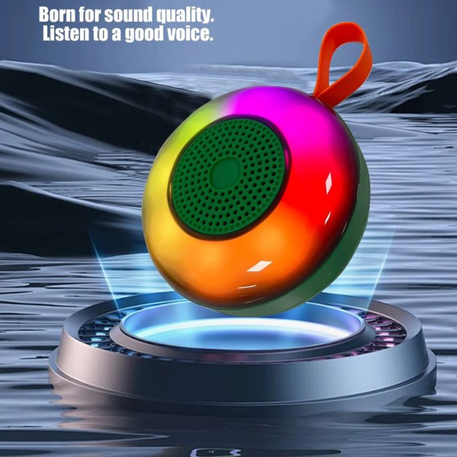 Promotion 2024 Christmas Gift Idea Home Theater Karaoke Battery Plastic Electronic Gadgets Mini Wireless Speaker