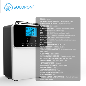 Purificador de Agua de Hidrógeno CAMAZ, Ionizador de Agua Alcalina Portátil para Agua Potable Doméstica - Product Image 5