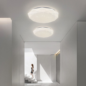 Lámpara de Techo LED Moderna Minimalista, Luz Blanca Fría 5000K, Base de Aluminio, Cubierta de Papel, Empotrada, Tamaño Grande, Clasificación IP44, Garantía de 3 Años - Product Image 2