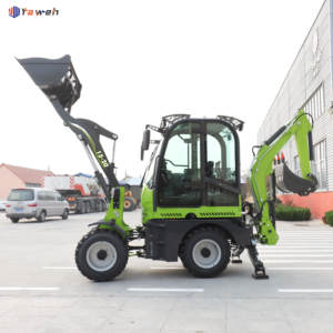 Yaweh 저렴한 가격 디젤 로더 백호 지구 이동 장비 제조업체 4x4 소형 트랙터 백호 미니 로더 - Product Image 4