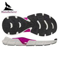 Semelle de course athlétique professionnelle Wolf Brand pour hommes, dotée de composants E-TPU, TPR et TPU antidérapants et hautement élastiques