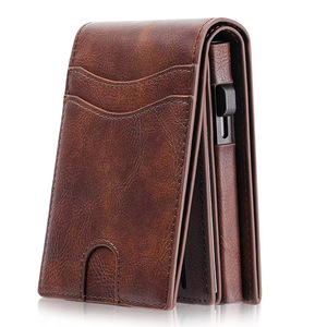 Leather <b>RFID</b> <b>Wallet</b> 5 Inch Magnetic Detachable <b>For</b> <b>Men</b> Everyday Use - Product Image 5