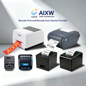 เครื่องพิมพ์ฉลากแบบถ่ายโอนความร้อน AIXW สำหรับงานอุตสาหกรรม พร้อมริบบิ้นพิมพ์ฉลากแบบถ่ายโอนความร้อน พิมพ์สติกเกอร์ฉลาก พิมพ์ด้วยรังสียูวี - Product Image 2