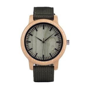 Relojes de Moda para Hombre, Correa de Nailon de 44 mm, Caja de Madera, Venta al por Mayor, Entrega Rápida, Oferta - Product Image 1