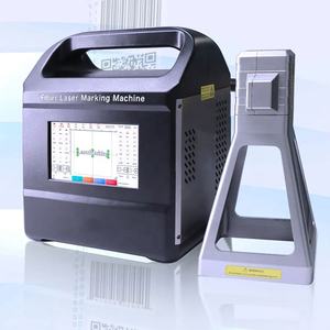 מפעל אוטומטי כף יד 20w 30w 50w חריטה לייזר מכונת סימון לייזר סיב cnc נייד מתכת - Product Image 5