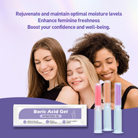 Kit de Soins Intimes Féminins 5-en-1 : Capsules d'Acide Borique et Gel Nettoyant Antibactérien pour le Contrôle des Odeurs (Vente en Gros)