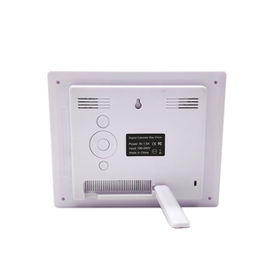 Hecho en China de 8 pulgadas digital de gran tamaño moviendo pared <span class=keywords><strong>reloj</strong></span> de alarma, con día y fecha del mundo la zona horaria - Product Image 5