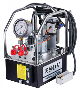 ปั๊มไฮดรอลิกนิวแมติก HAWE Solenoid 700 บาร์ 10000 ปอนด์ต่อตารางนิ้ว สำหรับประแจแรงบิด OEM - Product Image 5