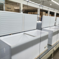 Congélateur Commercial Horizontal à Bas Prix 152L-1000L avec Porte Supérieure, Équipement de Réfrigération