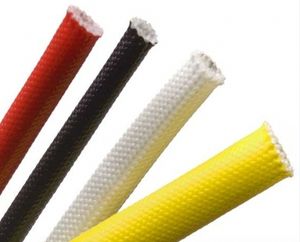 Manchon coupe-feu haute température manchon en fibre de verre en caoutchouc de silicone manchon résistant à la chaleur - Product Image 3