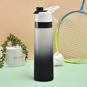 700ml PC Spray <b>Water</b> <b>Bottle</b> <b>Large</b> Capacity Plastic Space Cup Portable Summer Outdoor Sports <b>Bottle</b> Minimalist - Product Image 6