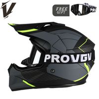 Casque de moto tout-terrain unisexe intégral en ABS |   Casque de rallye pour VTT |   Fermeture à dégagement rapide |   Approuvé par le DOT |   Personnalisé