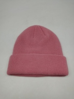 Bonnet tricoté chaud et épais pour l'automne et l'hiver, avec protection des oreilles, style simple et polyvalent, en tissu courant, unisexe