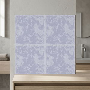 Carreaux de sol en céramique 3D brillants effet nuage noir 400x400mm, porcelaine pour cuisine, salle de bain, salon - Product Image 5