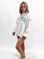 Sweat-shirts à col montant pour femmes en polaire sherpa, avec impression de lettres en relief, coupe décontractée, style urbain, respirant, toutes saisons