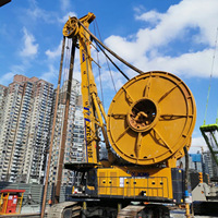 Foreuse rotative électrique pour puits d'eau montée sur tracteur, prix direct usine, avec moteur et engrenages, profondeur 1500m, mobilité sur chenilles